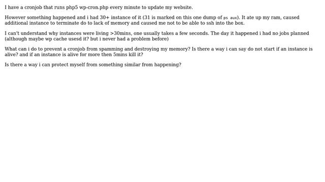 Unix & Linux: crontab, instance, memory issues+spamming (2 Solutions!!) смотреть онлайн