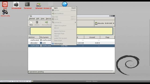 gparted live 0 32 0 1 amd64 short preview смотреть онлайн