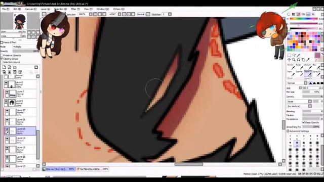 Speed Paint| Bite смотреть онлайн