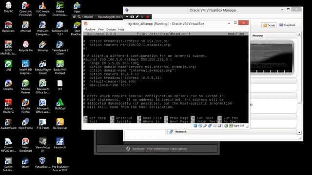 Konfigurasi Interfaces , DNS & DHCP di Debian смотреть онлайн