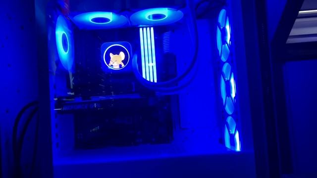 Intel I9-13900KF Bequiet Pure Base 500 Window White build смотреть онлайн