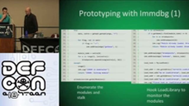 Defcon 18 - Toolsmithing an IDA bridge case study for building a reverse engineering tool смотреть онлайн