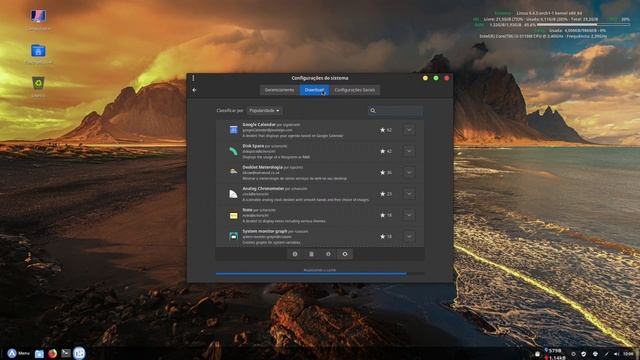 A interface gráfica Cinnamon смотреть онлайн