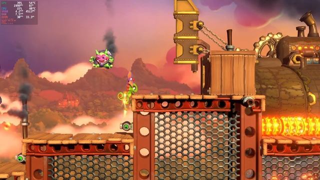 Yooka Laylee and the Impossible Lair on Linux (Proton) смотреть онлайн