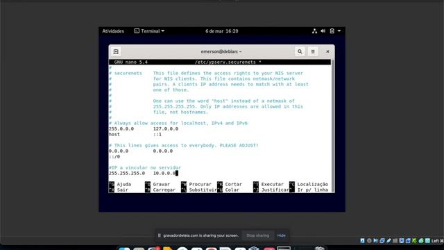 Instalação de um servidor NIS Debian 11 - MAC OS смотреть онлайн