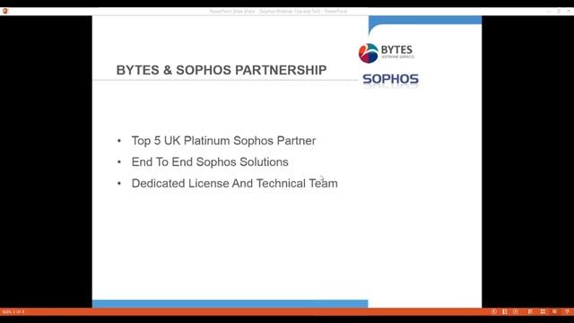 Sophos Webinar смотреть онлайн