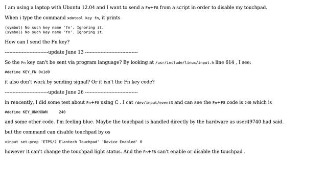 linux can send fn key and disable touchpad? (2 Solutions!!) смотреть онлайн