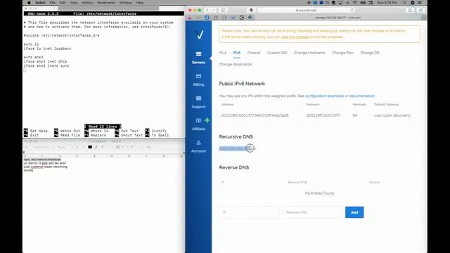 How to add additional IPV6 onto Vultr VPS. смотреть онлайн
