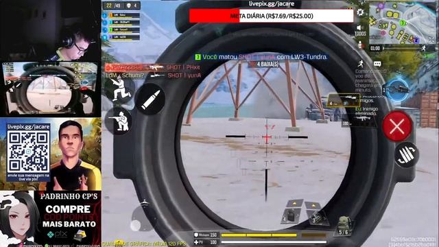 ESSE X-TREINO ESTAVA PERDIDO MAS O IMPOSSÍVEL ACONTECEU.... 🔥COD: MOBILE BATTLE ROYALE смотреть онлайн