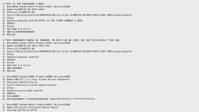 Unix & Linux: Disable touchscreen in Wayland (by parsing /proc/bus/input/devices via awk) смотреть онлайн