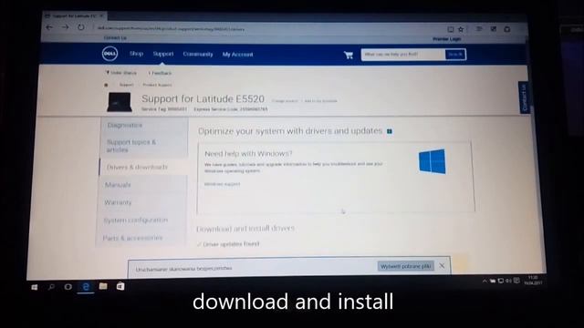 how to find and install the driver: Dell Latitude E5520 💻 смотреть онлайн