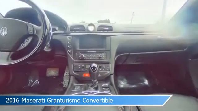 2016 Maserati Granturismo Convertible 4272 смотреть онлайн
