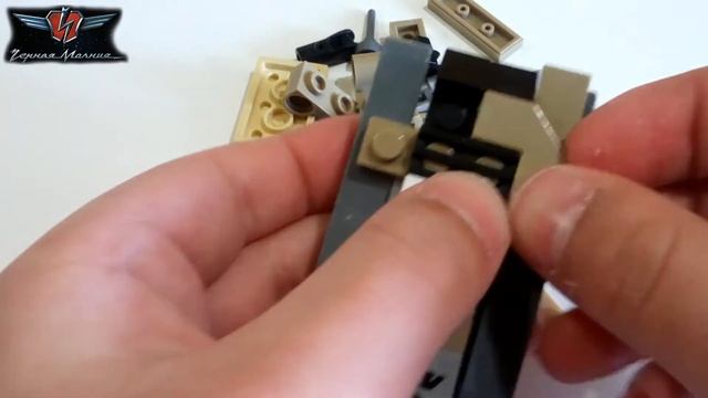 Лего мини танк Bat.-Châtillon 25 t (самоделка из лего) смотреть онлайн