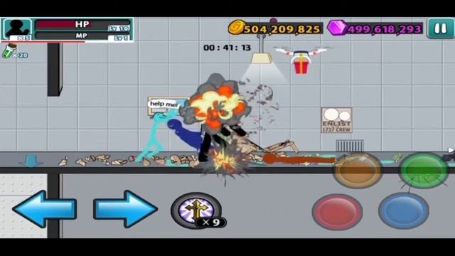 ANGER OF STICK 5 ||ROBOT VS ROBOT || ZOMBIES || Stickman fight || Android gameplay смотреть онлайн