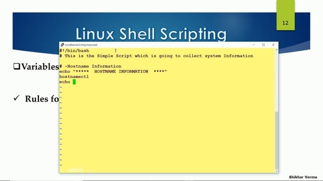 linux administrator:15 script to collect system information using echo command only смотреть онлайн