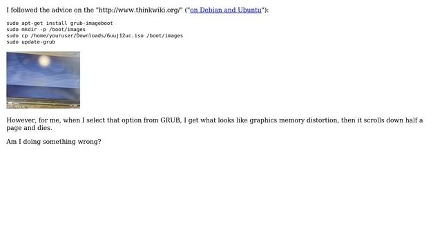 Unix & Linux: GRUB boot ThinkPad X230 BIOS image? смотреть онлайн