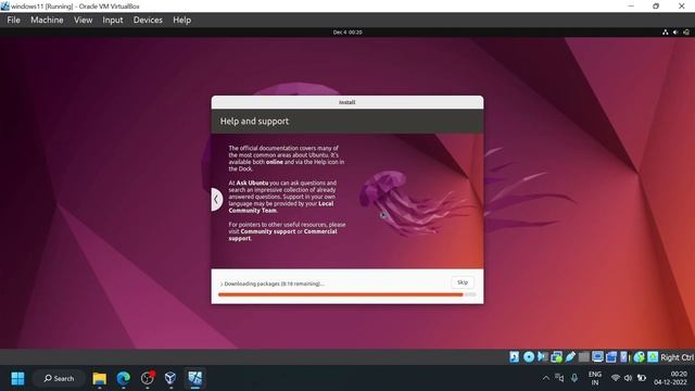 Install Dualboot Win11 and Ubuntu 22.04 in Virtualbox Walkthrough 2101AI17 смотреть онлайн