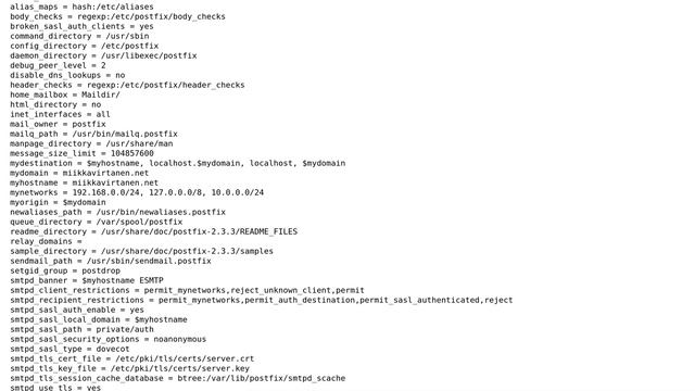 Postfix timing out when trying to send mail смотреть онлайн