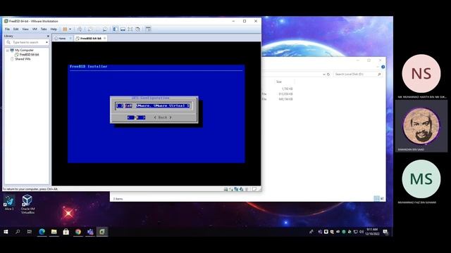MSTeams02 - 2210-ITT440 Lab Week 01 Install FreeBSD 13.0 смотреть онлайн
