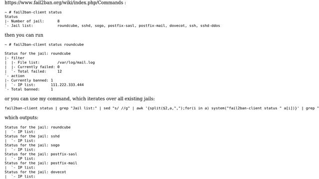 Ubuntu: How do you view all of the banned IP's for Ubuntu 12.04 via the command line? смотреть онлайн