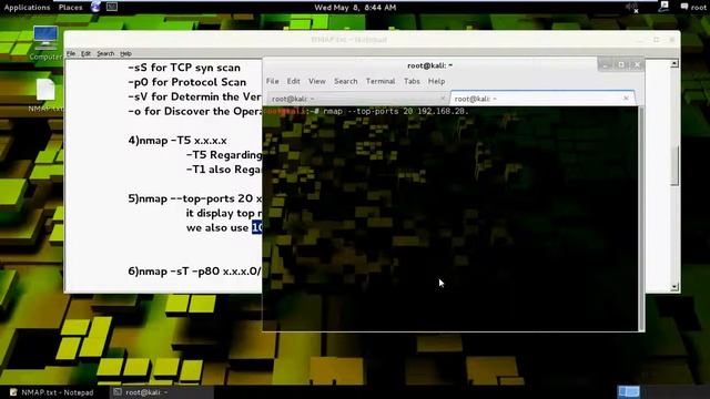 Run different types of Scan In Kali Linux using Nmap смотреть онлайн