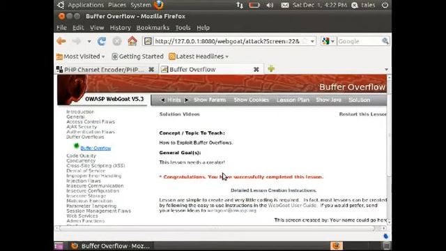 Buffer Overflow смотреть онлайн