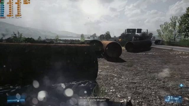 Battlefield 3 Gameplay on AMD A8-7650k Radeon 7 3.30GHz - OC to 4.0GHz Speed/Radeon RX550 2gb смотреть онлайн