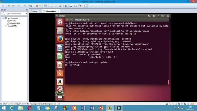 Cara Remastering Ubuntu LTS 14.04 THEME VIMIX смотреть онлайн