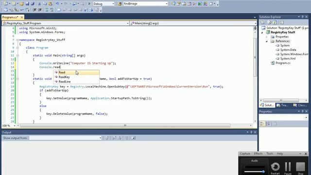 RegistryKeys With C# смотреть онлайн