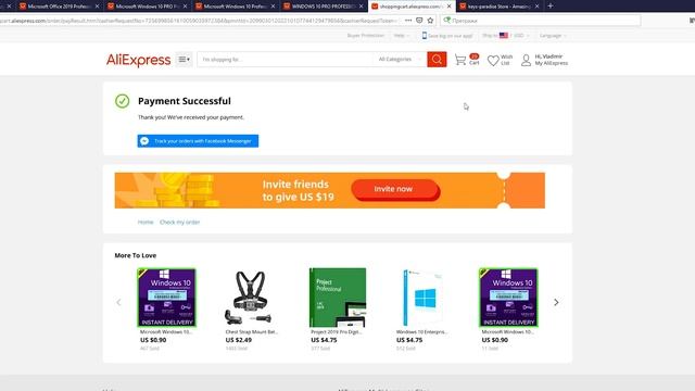 Windows 10 Pro for 50 cent! from Aliexpress fake or Ligit? смотреть онлайн