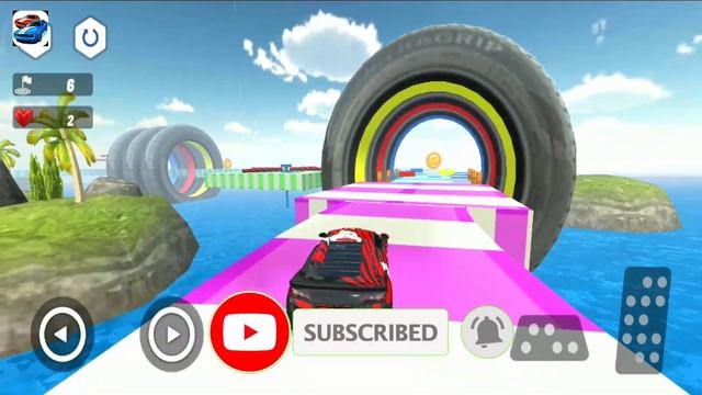 Ultimate Car Stunts - Car Games - Android Gameplay #6 смотреть онлайн
