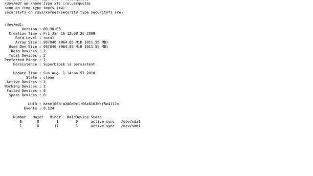 How to boot a linux software raid from member disk? смотреть онлайн