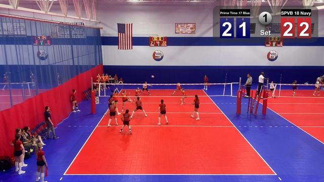 SPVB 18 Navy Vs Prime Time 17 Blue (L) Land Of Lincoln Tournament 6.10.23