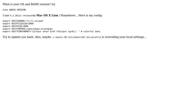 HISTSIZE not being set in bash (4 Solutions!!) смотреть онлайн