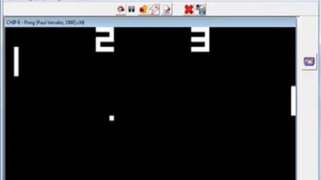 Pong - CHIP 8 RCA - emulador DSP 0.18WIP - testeado Windows 7 x64 смотреть онлайн