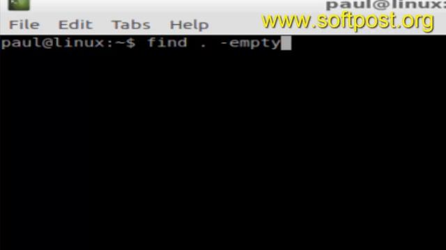 How to find empty files and directories in CentOS смотреть онлайн