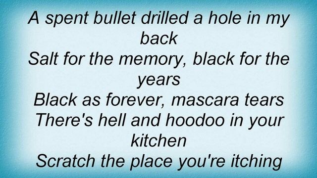 Richard Thompson - Mascara Tears Lyrics смотреть онлайн