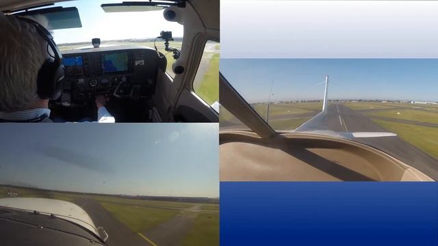 Circuits in Cessna 172SP Bravo Sierra Victor - MultiView - 2 October 2015 смотреть онлайн