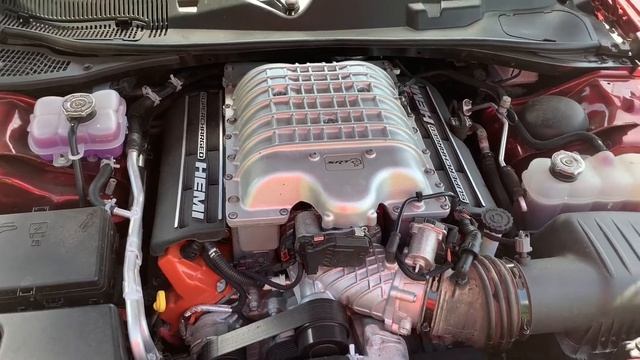 2018 Dodge Challenger SRT HELLCAT 6.2 Supercharged V8 смотреть онлайн
