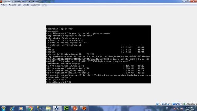 Servidor Ssh En Centos 7 смотреть онлайн