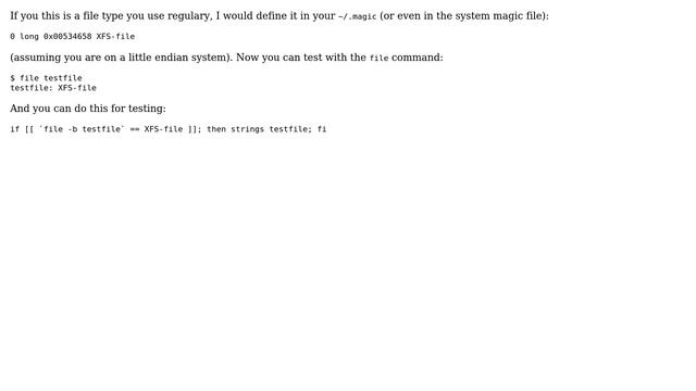 Unix & Linux: If file data starts with a certain hex sequence, run strings command on the file смотреть онлайн