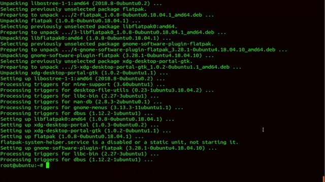 How To Install Flatpak on Ubuntu 18.04.2 LTS смотреть онлайн