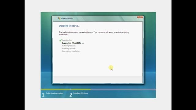 Installing -Microsoft Windows Vista (2007) смотреть онлайн