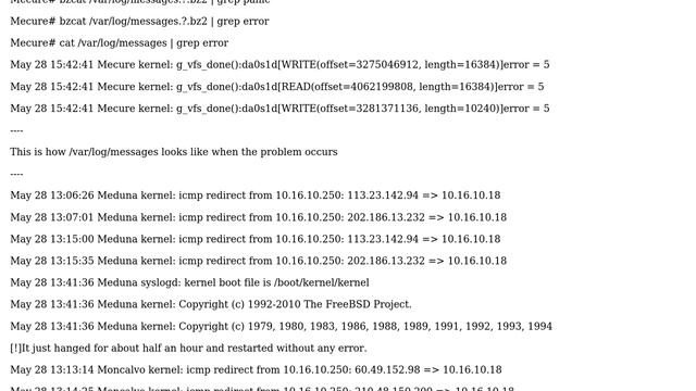 DevOps & SysAdmins: FreeBSD guests running on ESX hang without panic log смотреть онлайн