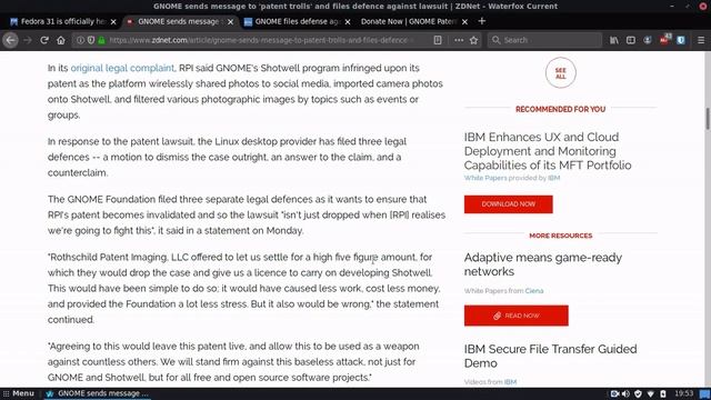 The GNOME Fights Back in a Fedora - Linux News смотреть онлайн