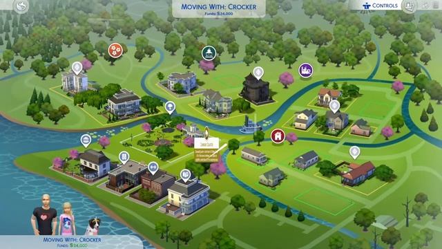 Creating my family in The Sims 4. смотреть онлайн