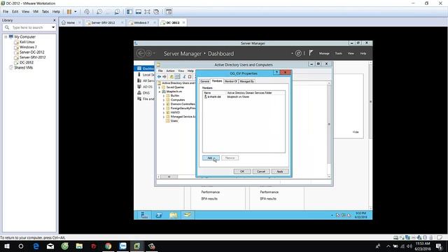 Microsoft Windows Server 2012 R2 (MCSA): 05 Create Group and User смотреть онлайн