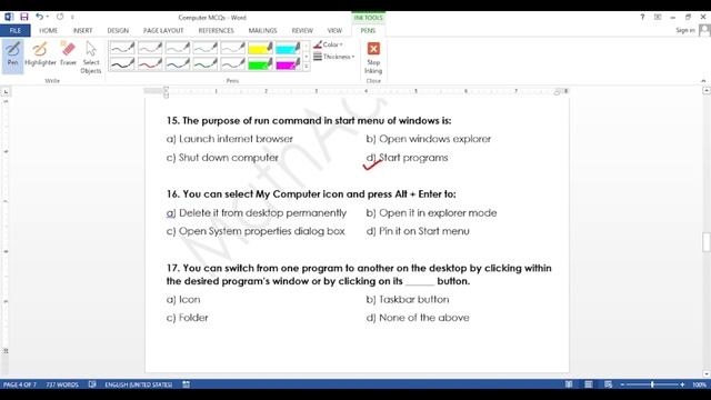 30 MCQs related to WINDOWS (Computer) | For RBB Level 4 pretest | NRB Level 4 Pretest смотреть онлайн