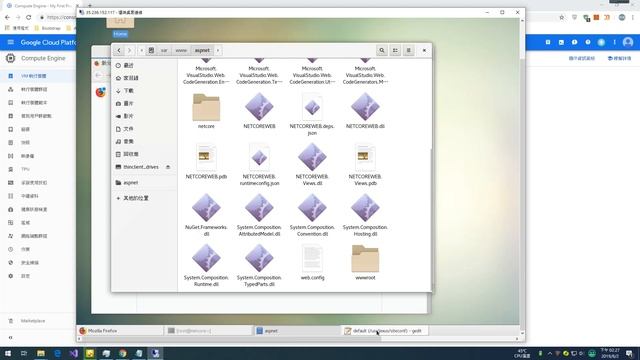 GCP linux使用NETCore架站 смотреть онлайн