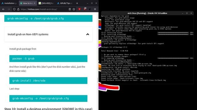 Arch Linux install part 2 смотреть онлайн